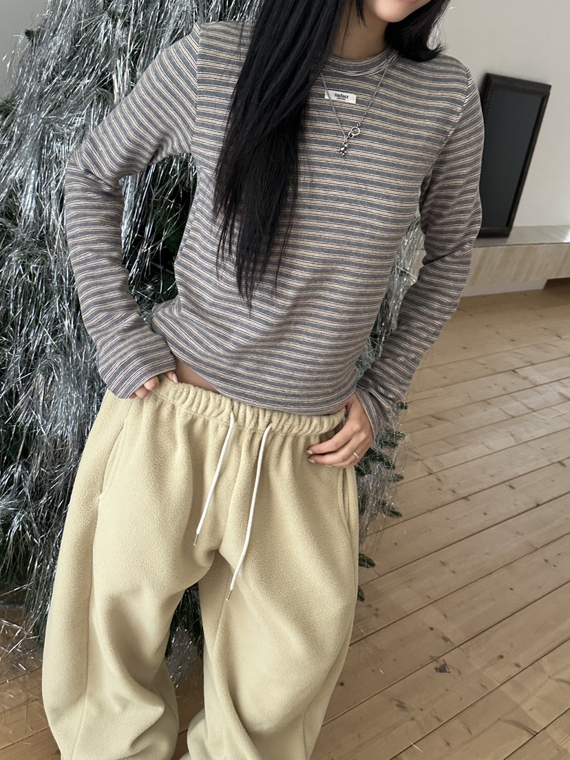 I MFACT東大門㊣實拍女士新品時尚熱賣職業休閑推薦長袖T恤I MFACT長袖T恤