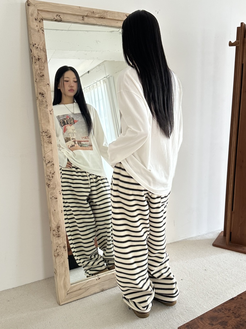 I MFACT東大門㊣直郵女裝新款人氣熱賣推薦25秋冬時尚長袖T恤I MFACT長袖T恤