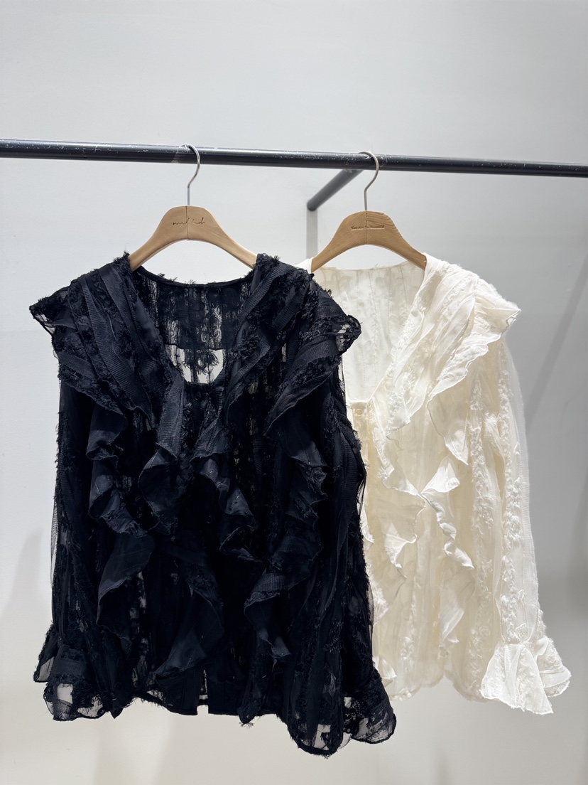 MELTED-P東大門㊣代購女裝新品職業推薦時尚熱賣襯衫蕾絲衫MELTED-P襯衫/蕾絲衫