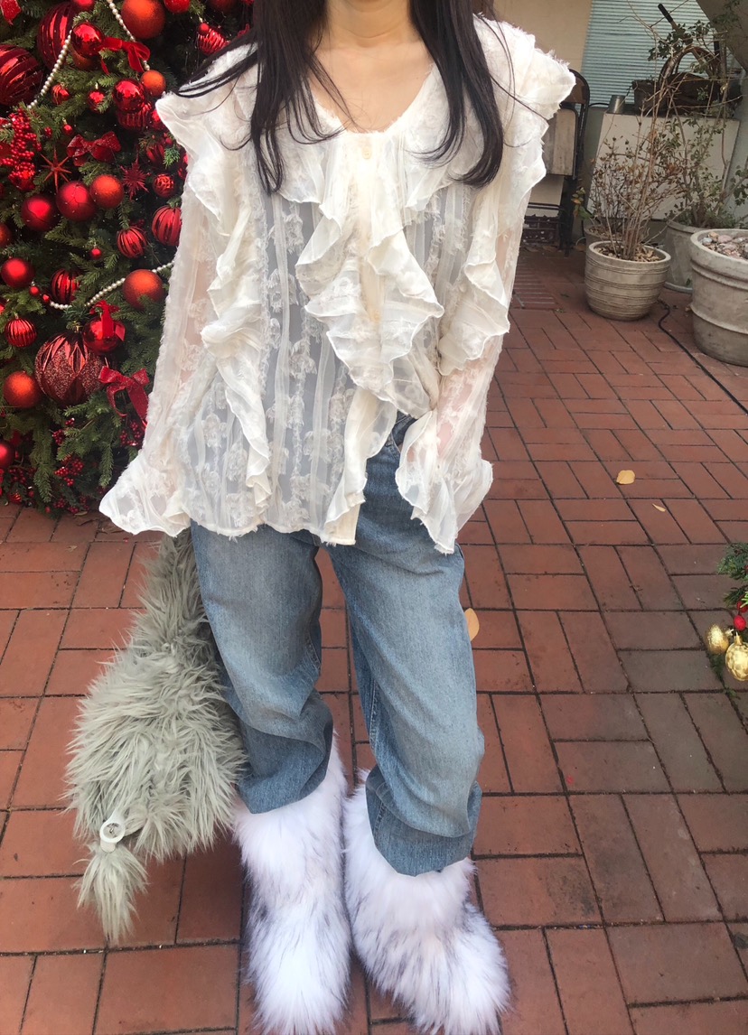 MELTED-P東大門㊣代購女裝新品職業推薦時尚熱賣襯衫蕾絲衫MELTED-P襯衫/蕾絲衫