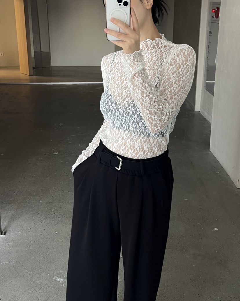 VERNI韓國代購㊣女士新款25秋冬時尚熱賣人氣職業推薦長袖T恤VERNI長袖T恤