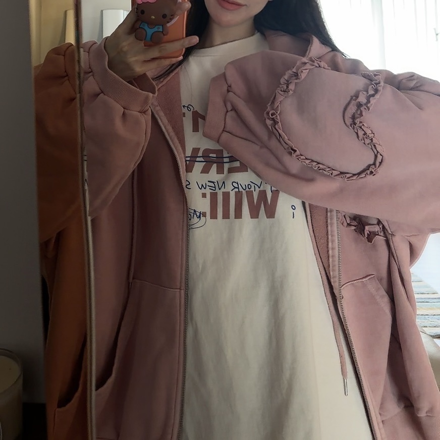 PALETTE-Q韓國代購㊣女裝新款25秋冬時尚休閑職業夾克拉鏈PALETTE-Q夾克