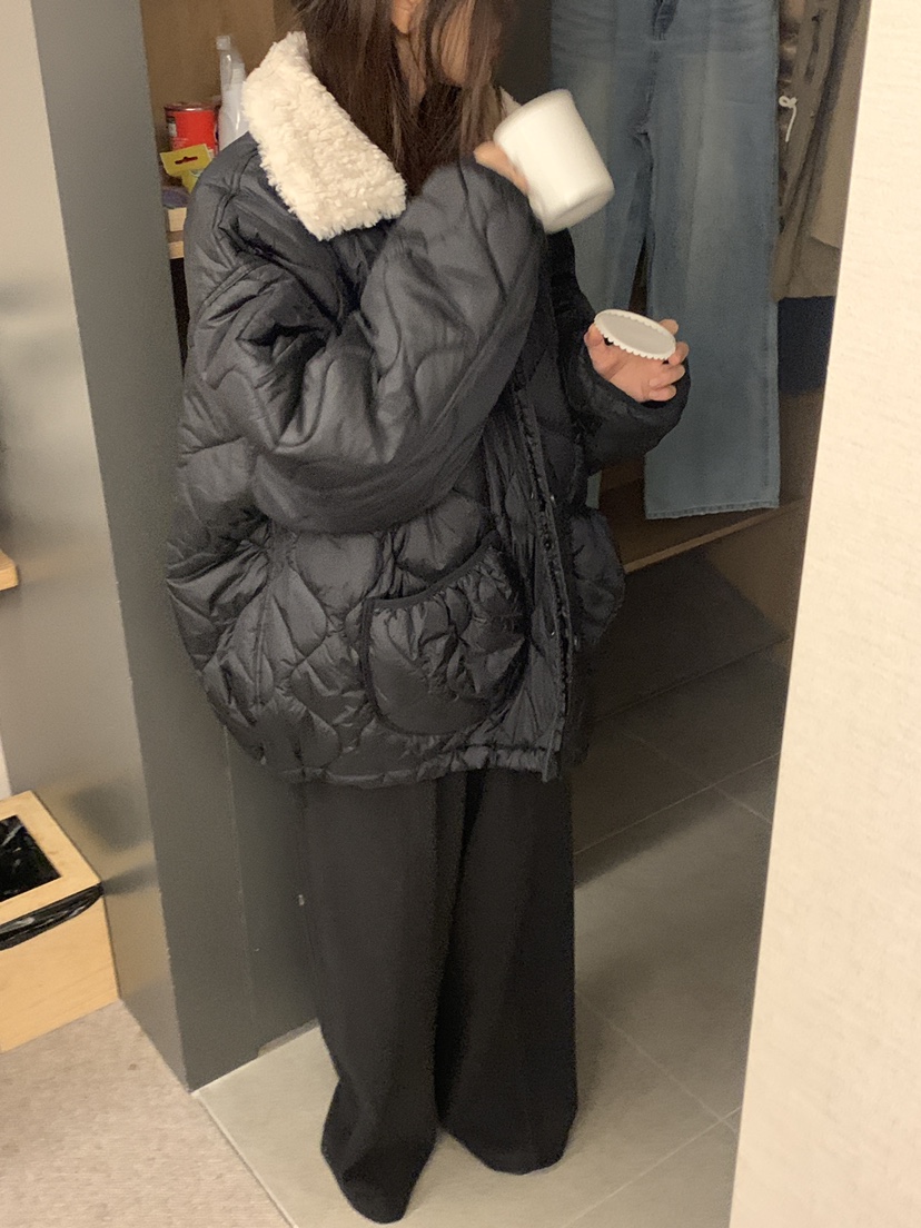 LOGARDEN東大門㊣直郵女士新款休閑人氣熱賣25秋冬短款棉服LO GARDEN短款棉服