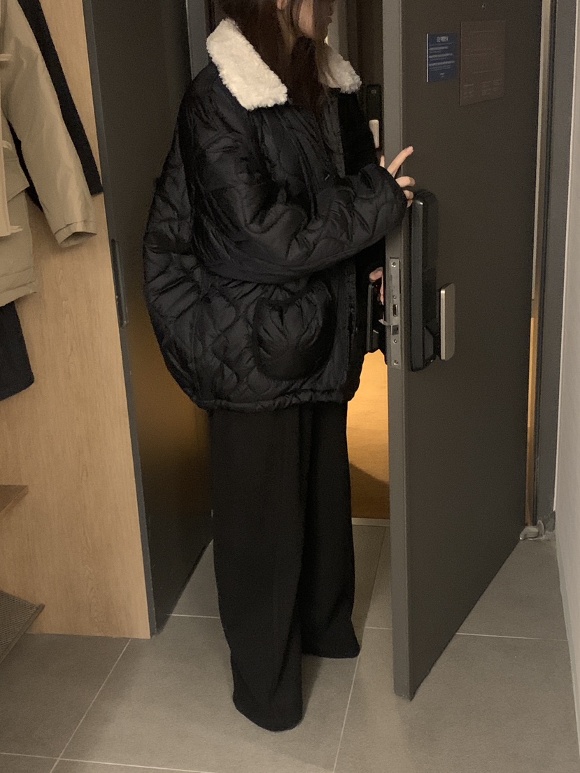 LOGARDEN東大門㊣直郵女士新款休閑人氣熱賣25秋冬短款棉服LO GARDEN短款棉服