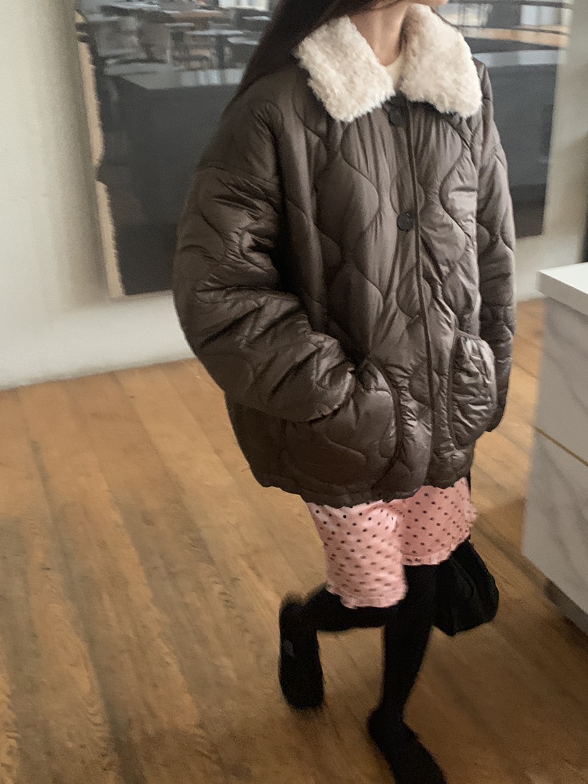 LOGARDEN東大門㊣直郵女士新款休閑人氣熱賣25秋冬短款棉服LO GARDEN短款棉服