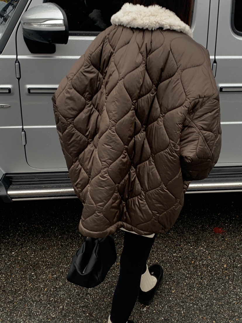 LOGARDEN東大門㊣直郵女士新款休閑人氣熱賣25秋冬短款棉服LO GARDEN短款棉服