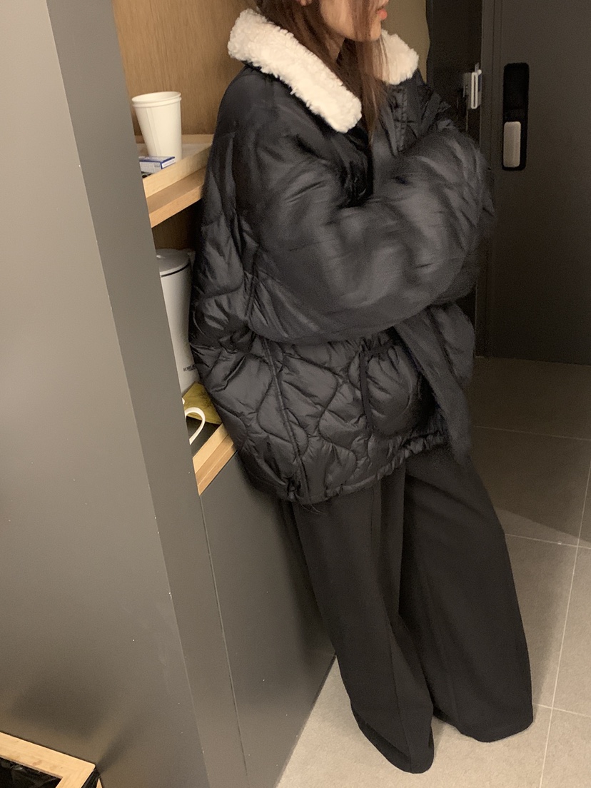 LOGARDEN東大門㊣直郵女士新款休閑人氣熱賣25秋冬短款棉服LO GARDEN短款棉服圖色2