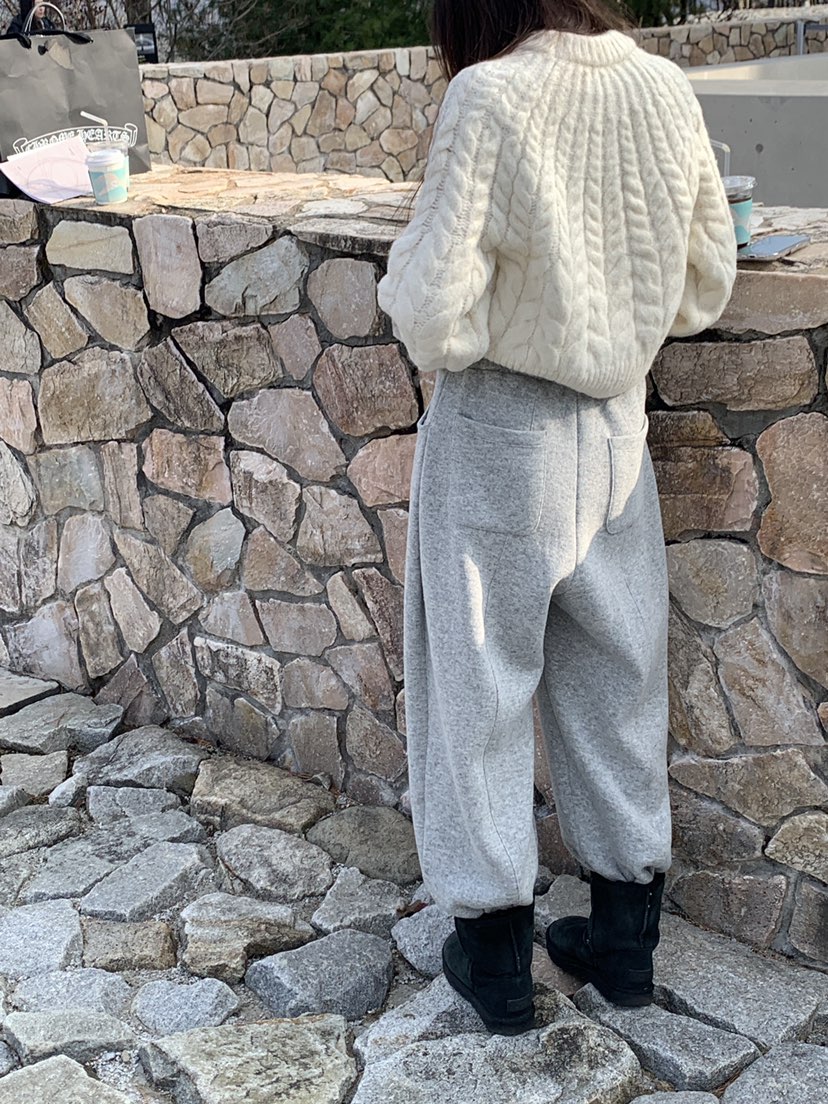 LOGARDEN韓國直郵㊣女裝新款休閑人氣時尚推薦25秋冬休閑褲LO GARDEN休閑褲