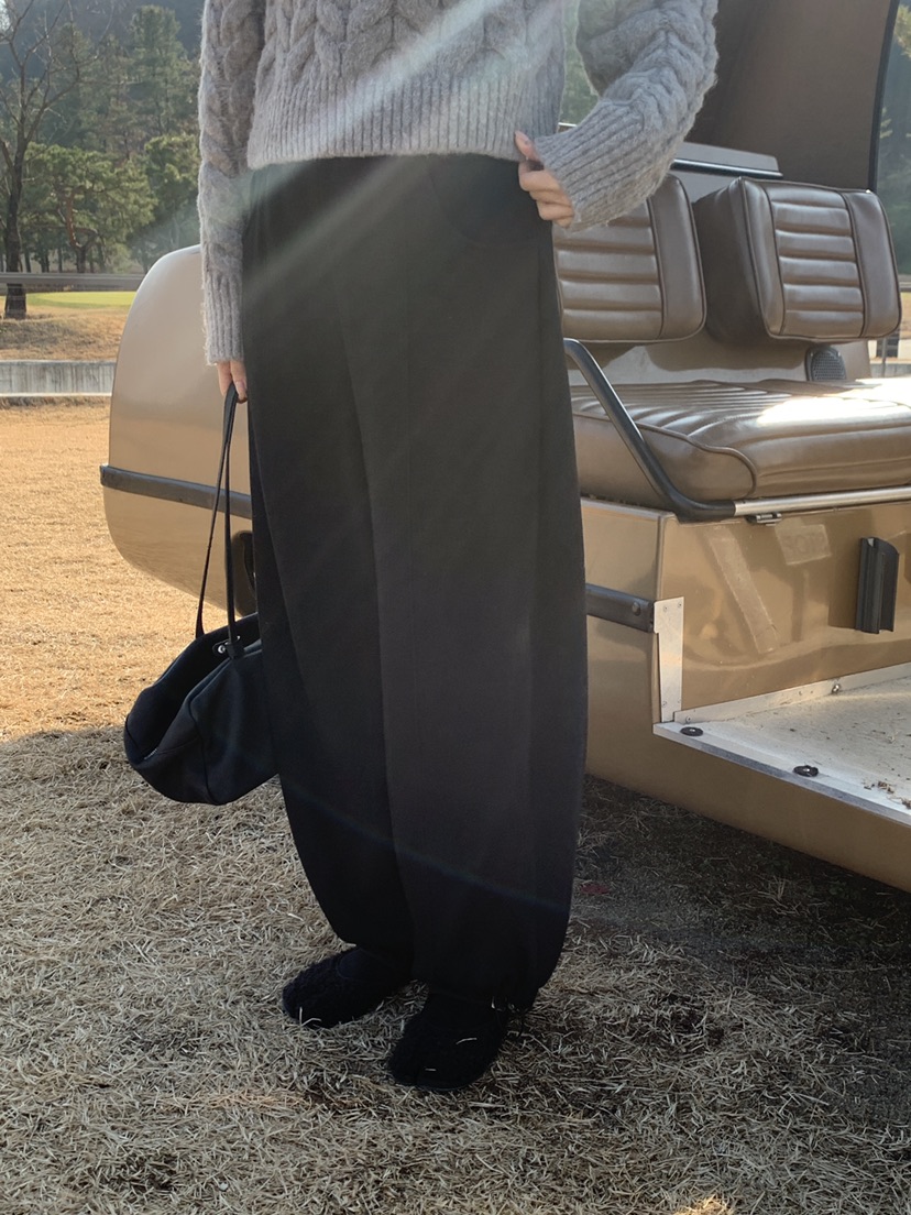 LOGARDEN韓國直郵㊣女裝新款休閑人氣時尚推薦25秋冬休閑褲LO GARDEN休閑褲