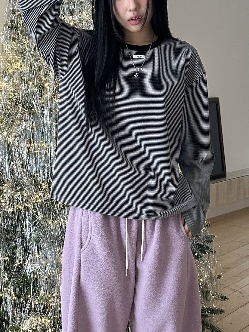 I MFACT韓國代購㊣女士新品推薦熱賣時尚職業人氣25秋冬長袖T恤I MFACT長袖T恤