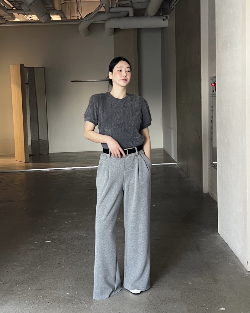 VERNI東大門㊣代購女裝新品推薦時尚人氣休閑褲不含腰帶加絨VERNI休閑褲