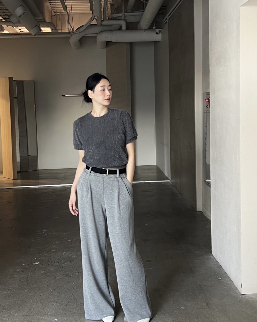 VERNI東大門㊣代購女裝新品推薦時尚人氣休閑褲不含腰帶加絨VERNI休閑褲