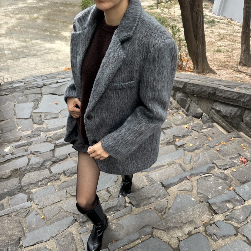 SOUIT東大門㊣直郵女裝新品職業時尚熱賣25秋冬人氣夾克羊毛SOUIT by mabel-L夾克