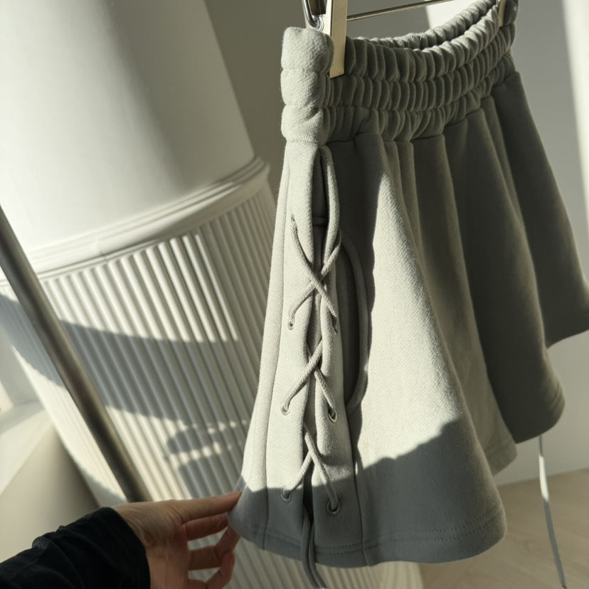 PALETTE-Q東大門㊣代購女士新款人氣推薦25秋冬熱賣短褲鏤空PALETTE短褲