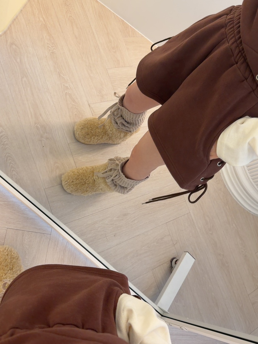 PALETTE-Q東大門㊣代購女士新款人氣推薦25秋冬熱賣短褲鏤空PALETTE短褲