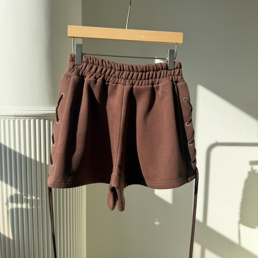 PALETTE-Q東大門㊣代購女士新款人氣推薦25秋冬熱賣短褲鏤空PALETTE短褲圖色2