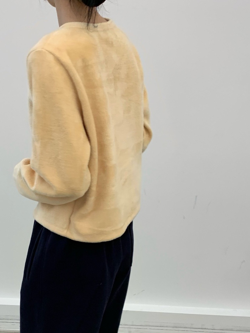 COBALT BLUE東大門㊣實拍女裝新品推薦熱賣時尚25秋冬夾克貂皮COBALT BLUE夾克