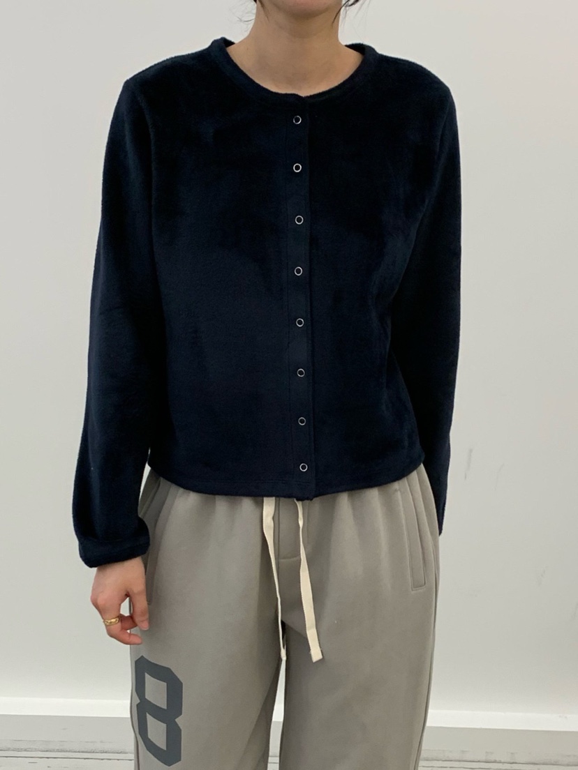 COBALT BLUE東大門㊣實拍女裝新品推薦熱賣時尚25秋冬夾克貂皮COBALT BLUE夾克