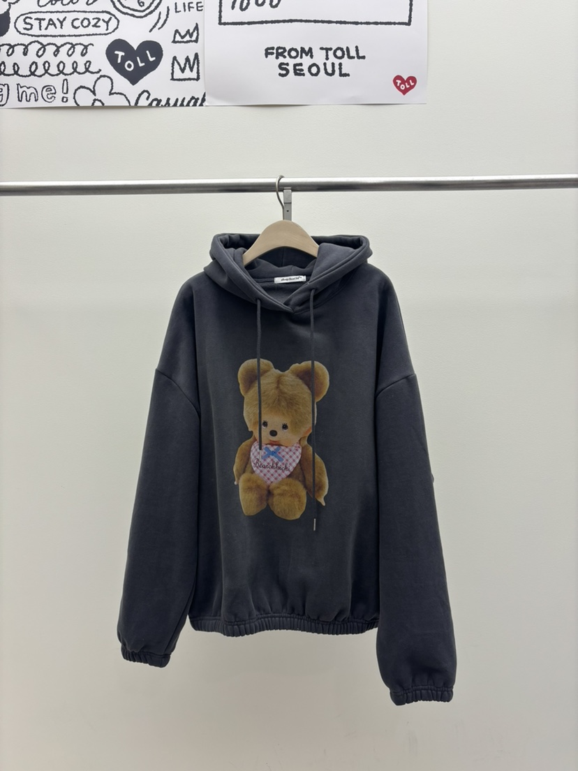 TOLL東大門㊣實拍女士新款人氣職業推薦熱賣休閑25秋冬衛衣TOLL衛衣圖色4