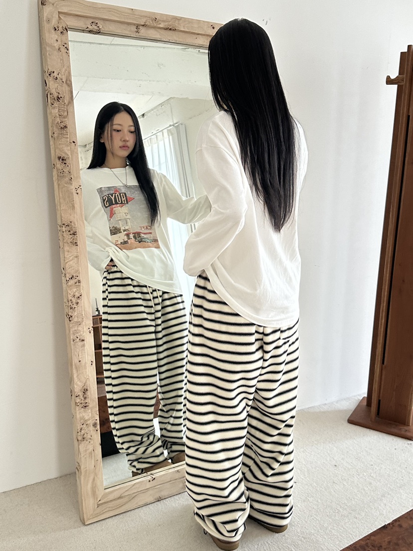 I MFACT東大門㊣代購女裝新款人氣休閑25秋冬時尚休閑褲褶裥I MFACT休閑褲