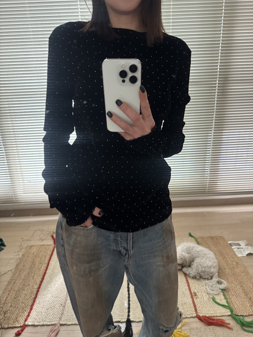 FRANC—L韓國代購㊣女士新款人氣休閑推薦熱賣25秋冬長袖T恤FRANC長袖T恤