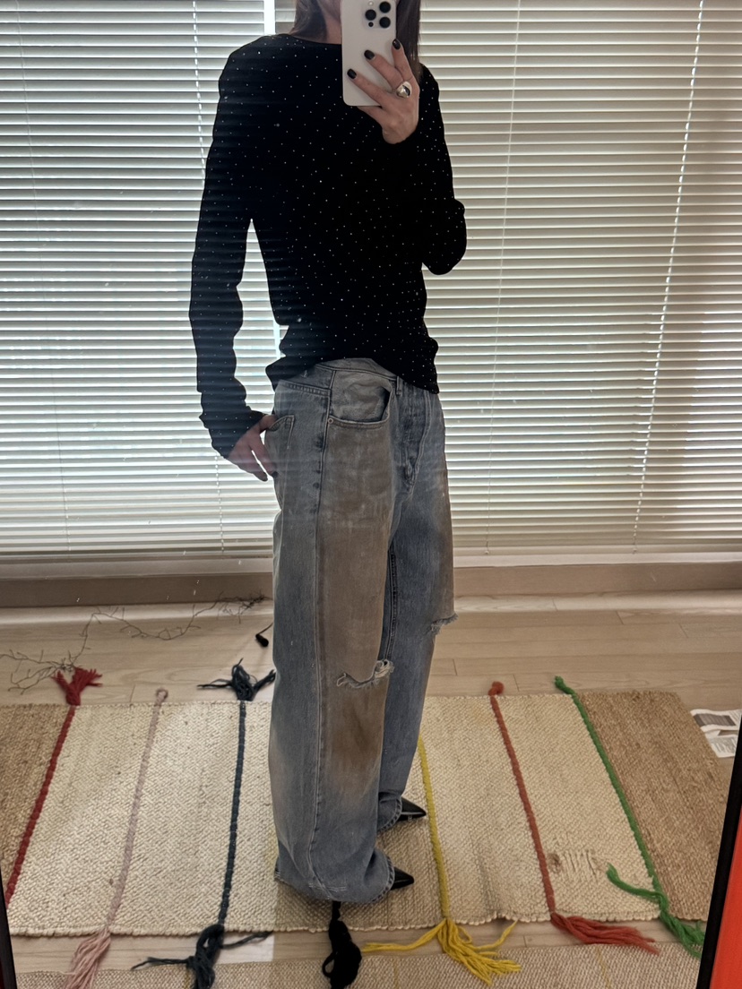 FRANC—L韓國代購㊣女士新款人氣休閑推薦熱賣25秋冬長袖T恤FRANC長袖T恤