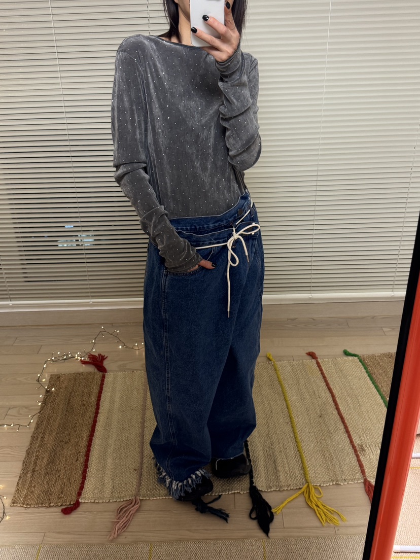 FRANC—L韓國代購㊣女士新款人氣休閑推薦熱賣25秋冬長袖T恤FRANC長袖T恤