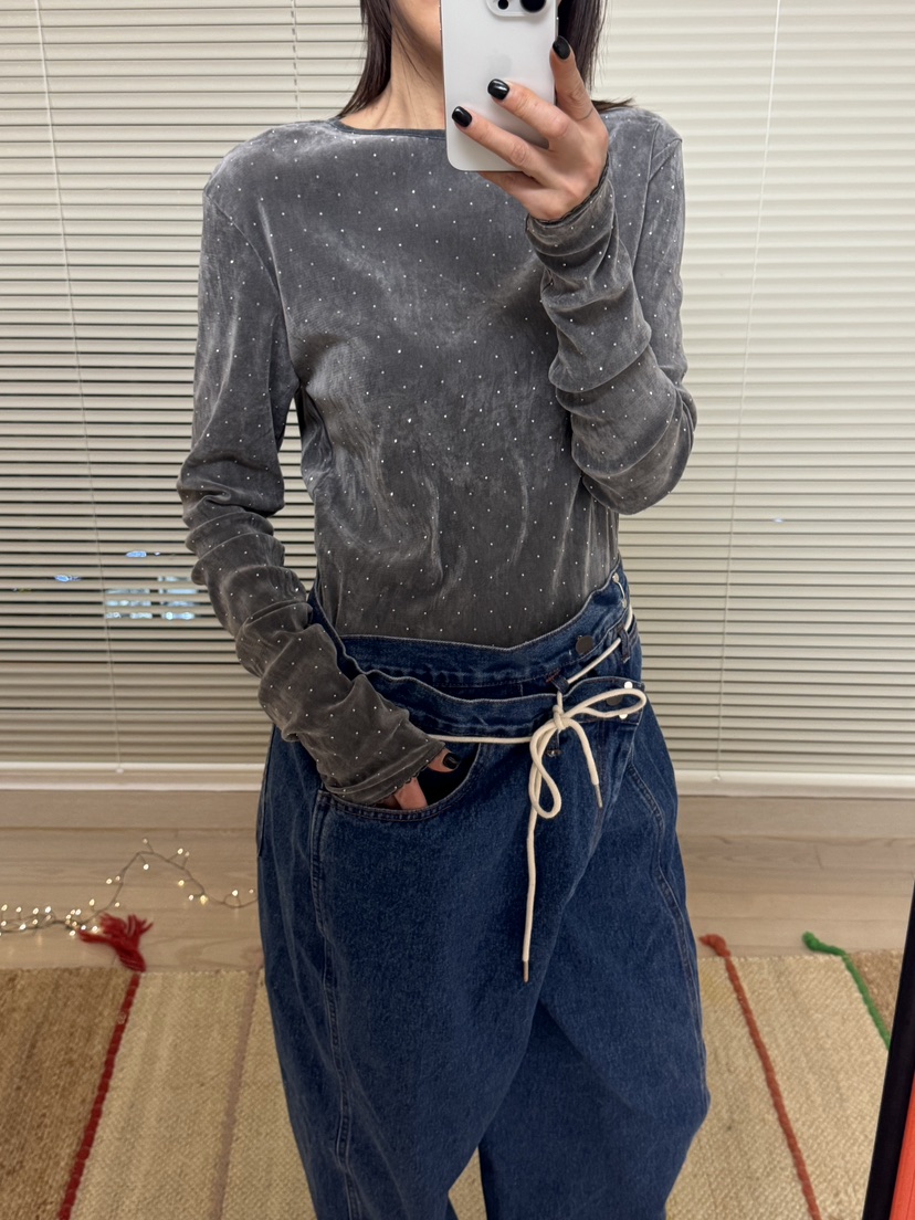 FRANC—L韓國代購㊣女士新款人氣休閑推薦熱賣25秋冬長袖T恤FRANC長袖T恤