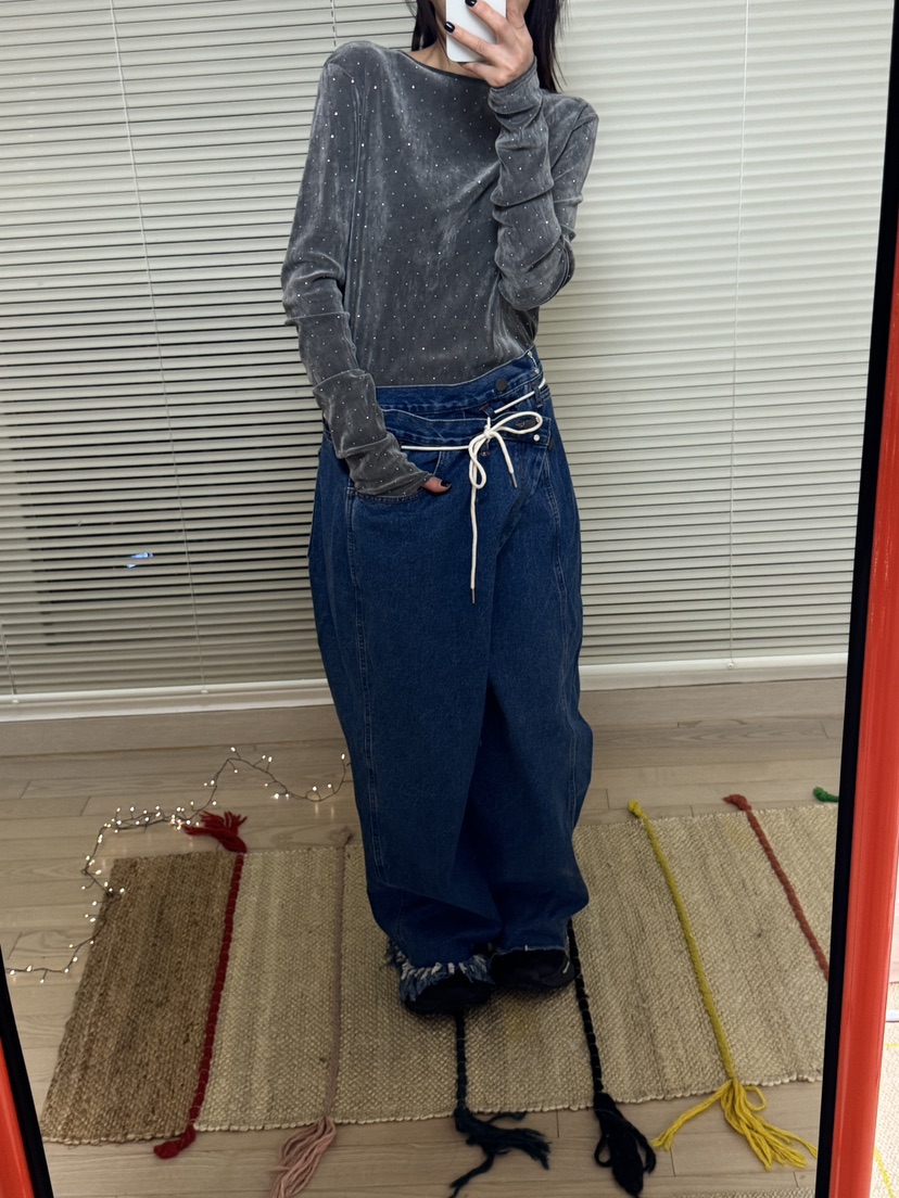 FRANC—L韓國代購㊣女士新款人氣休閑推薦熱賣25秋冬長袖T恤FRANC長袖T恤