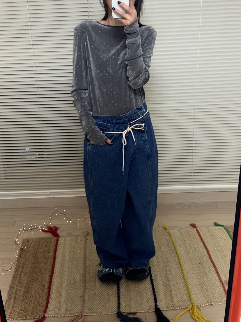 FRANC—L韓國代購㊣女士新款人氣休閑推薦熱賣25秋冬長袖T恤FRANC長袖T恤