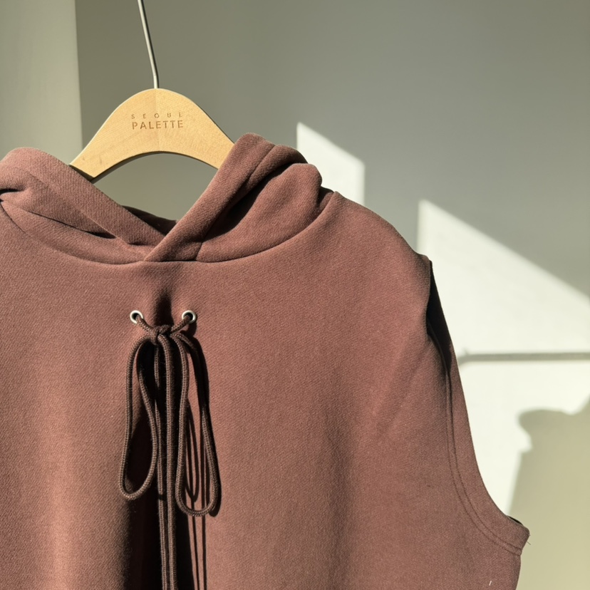 PALETTE-Q韓國直郵㊣女裝新品推薦25秋冬職業休閑衛衣鏤空PALETTE-Q衛衣