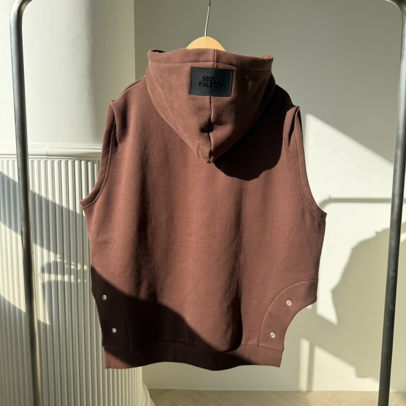 PALETTE-Q韓國直郵㊣女裝新品推薦25秋冬職業休閑衛衣鏤空PALETTE-Q衛衣