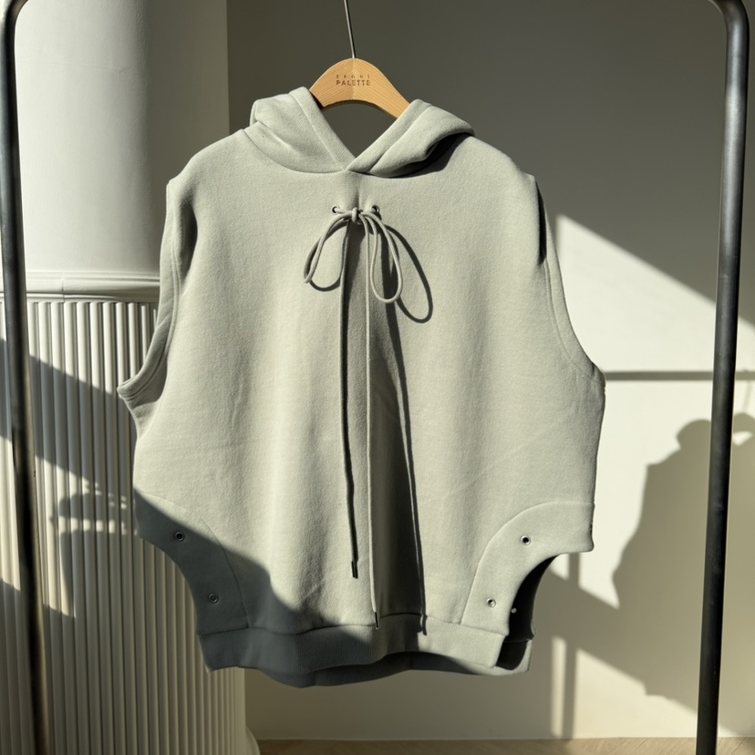 PALETTE-Q韓國直郵㊣女裝新品推薦25秋冬職業休閑衛衣鏤空PALETTE-Q衛衣圖色1