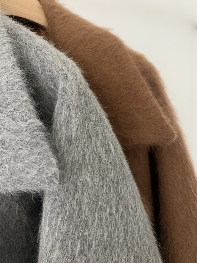 LOGARDEN韓國直郵㊣女士新品推薦25秋冬時尚熱賣短款大衣狐貍LO GARDEN短款大衣