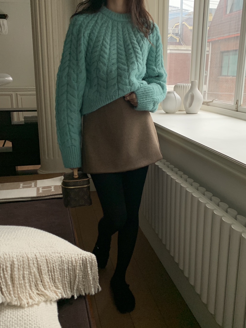 LOGARDEN東大門㊣直郵女士新品人氣熱賣25秋冬休閑時尚針織衫LO GARDEN針織衫