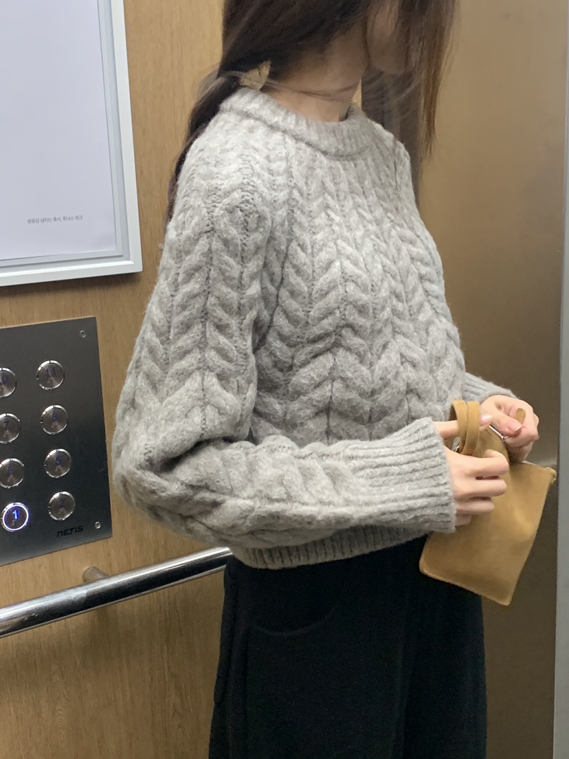 LOGARDEN東大門㊣直郵女士新品人氣熱賣25秋冬休閑時尚針織衫LO GARDEN針織衫