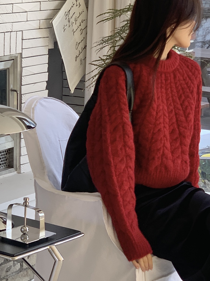 LOGARDEN東大門㊣直郵女士新品人氣熱賣25秋冬休閑時尚針織衫LO GARDEN針織衫