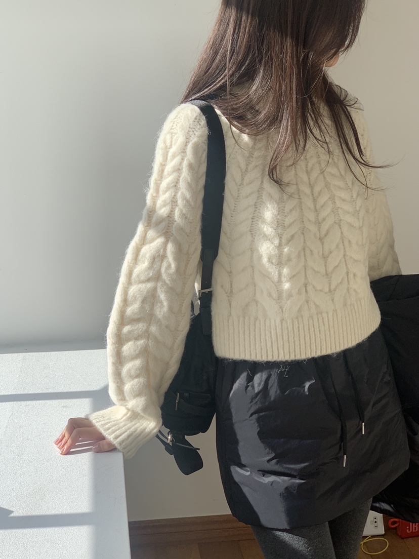 LOGARDEN東大門㊣直郵女士新品人氣熱賣25秋冬休閑時尚針織衫LO GARDEN針織衫圖色4