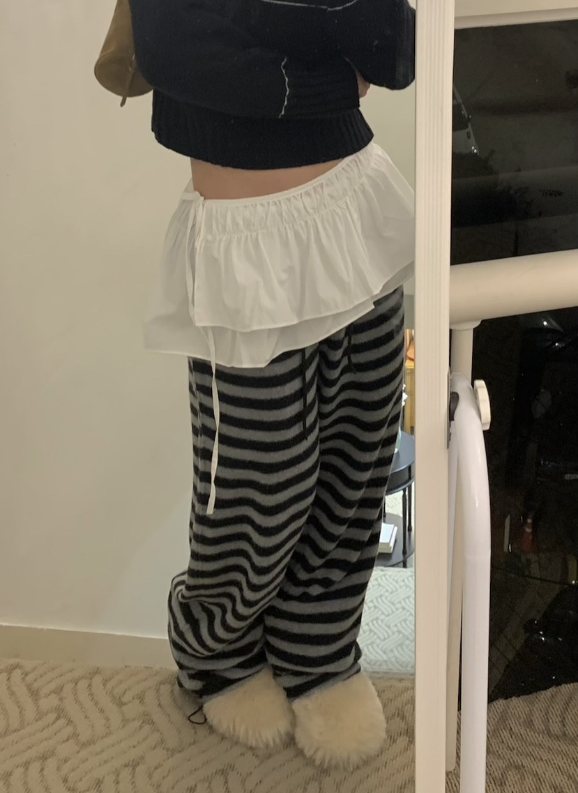 SEOLO東大門㊣直郵女士新款時尚休閑熱賣人氣職業休閑褲針織褲Seolo seoul休閑褲