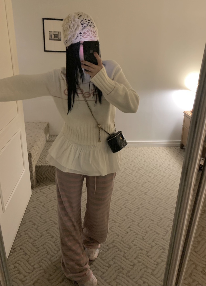 SEOLO東大門㊣直郵女士新款時尚休閑熱賣人氣職業休閑褲針織褲Seolo seoul休閑褲