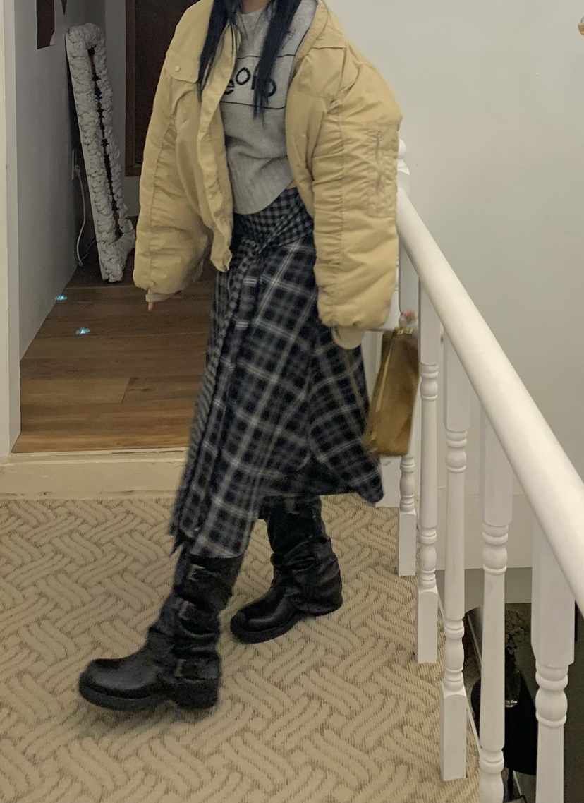 SEOLO東大門㊣代購女裝新品熱賣25秋冬時尚人氣休閑職業長裙Seolo seoul長裙