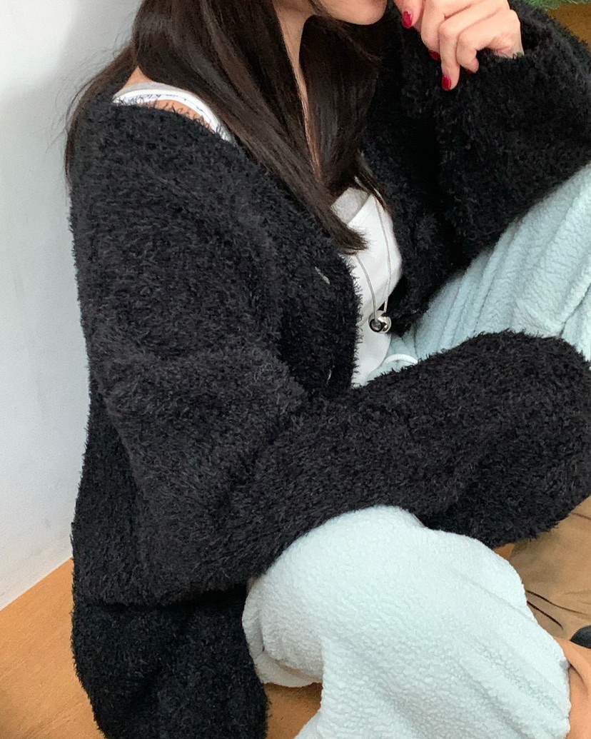 REVE CITE-L東大門㊣實拍女裝新款時尚25秋冬針織衫寬松開衫REVE CITE針織衫