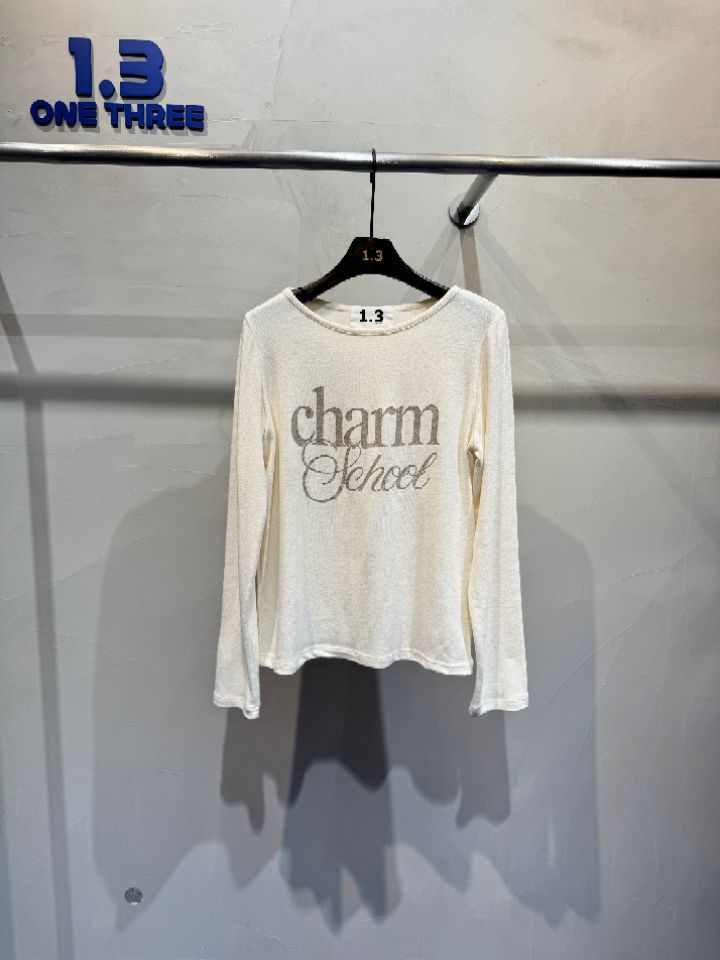 1.3東大門㊣代購女士新款熱賣推薦職業人氣休閑時尚長袖T恤1.3長袖T恤圖色1