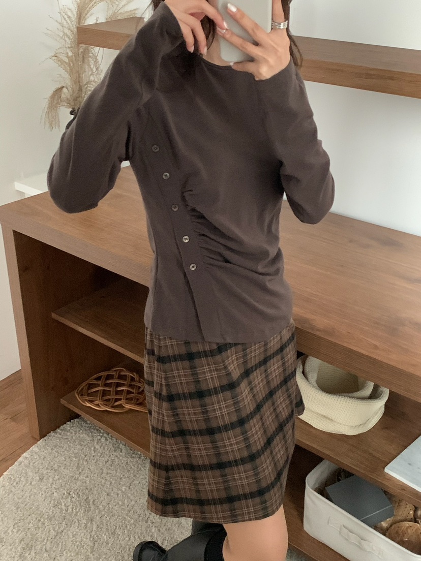 BLEECKER東大門㊣實拍女士新品推薦25秋冬休閑時尚人氣長袖T恤BLEECKER長袖T恤