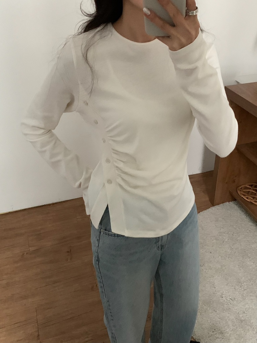 BLEECKER東大門㊣實拍女士新品推薦25秋冬休閑時尚人氣長袖T恤BLEECKER長袖T恤