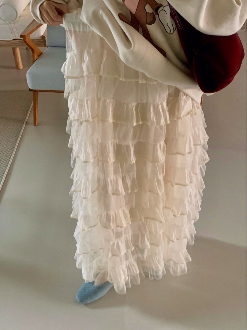 LETAILOR東大門㊣代購女士新款25秋冬時尚熱賣人氣休閑長裙LETAILOR長裙