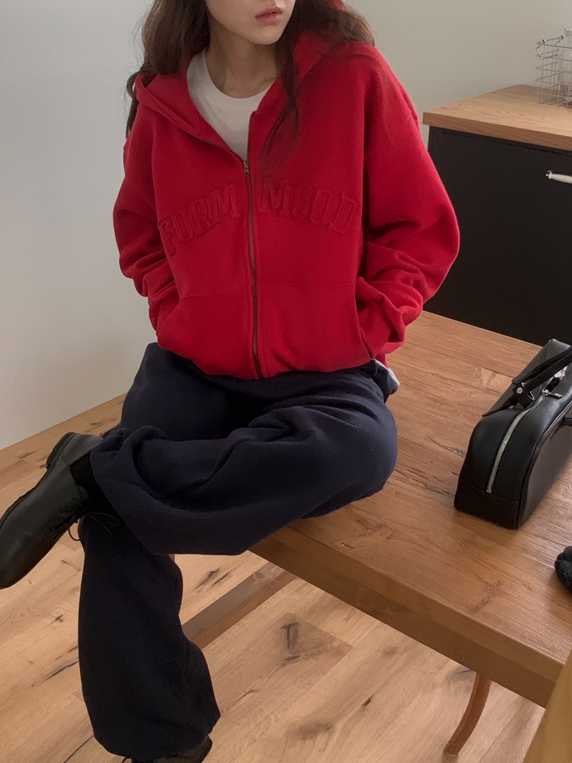 FORMSTUDIO韓國代購㊣女士新款休閑人氣時尚推薦衛衣連帽衫FORMSTUDIO衛衣