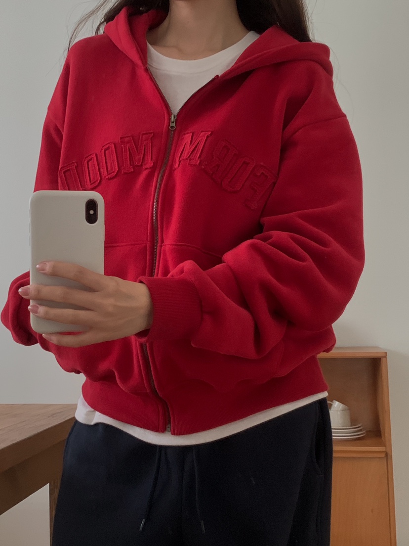 FORMSTUDIO韓國代購㊣女士新款休閑人氣時尚推薦衛衣連帽衫FORMSTUDIO衛衣