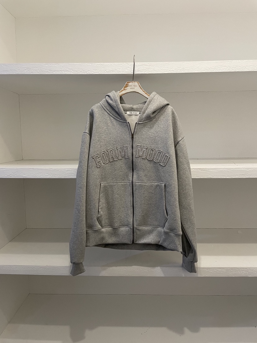 FORMSTUDIO韓國代購㊣女士新款休閑人氣時尚推薦衛衣連帽衫FORMSTUDIO衛衣圖色2