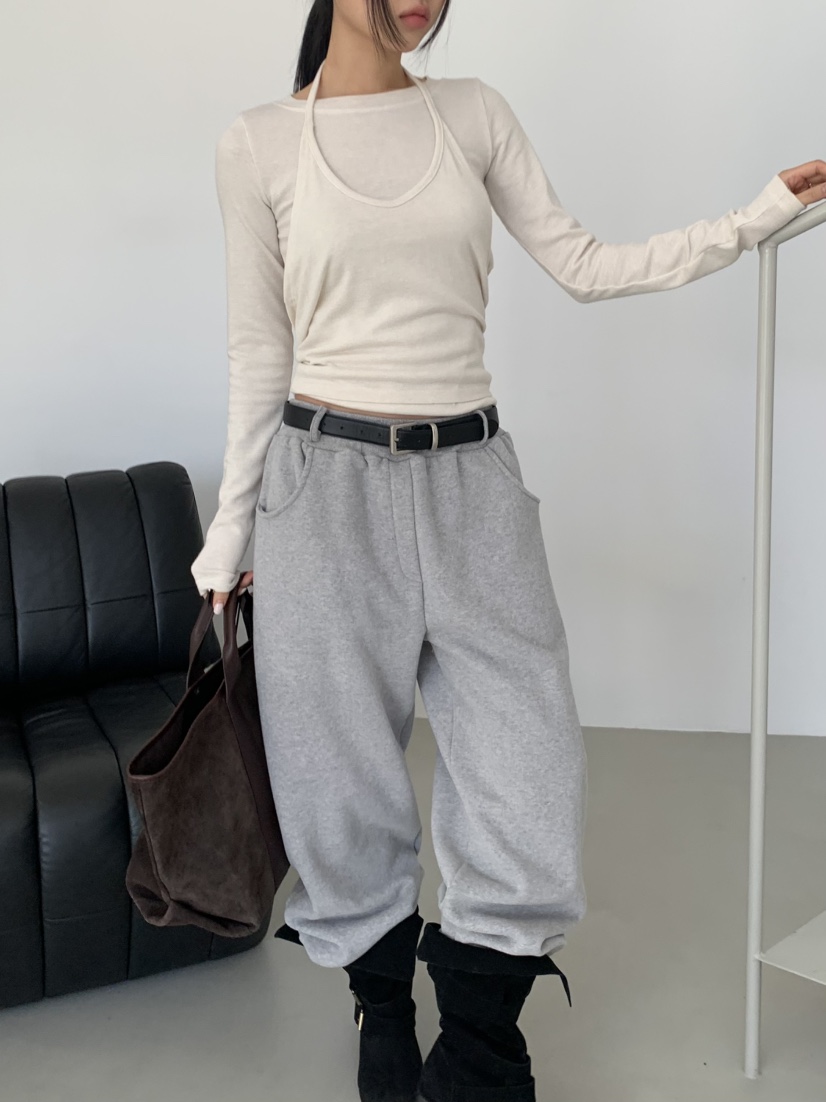 MURMUR韓國直郵㊣女裝新款熱賣休閑推薦時尚人氣休閑褲柔軟MURMUR休閑褲